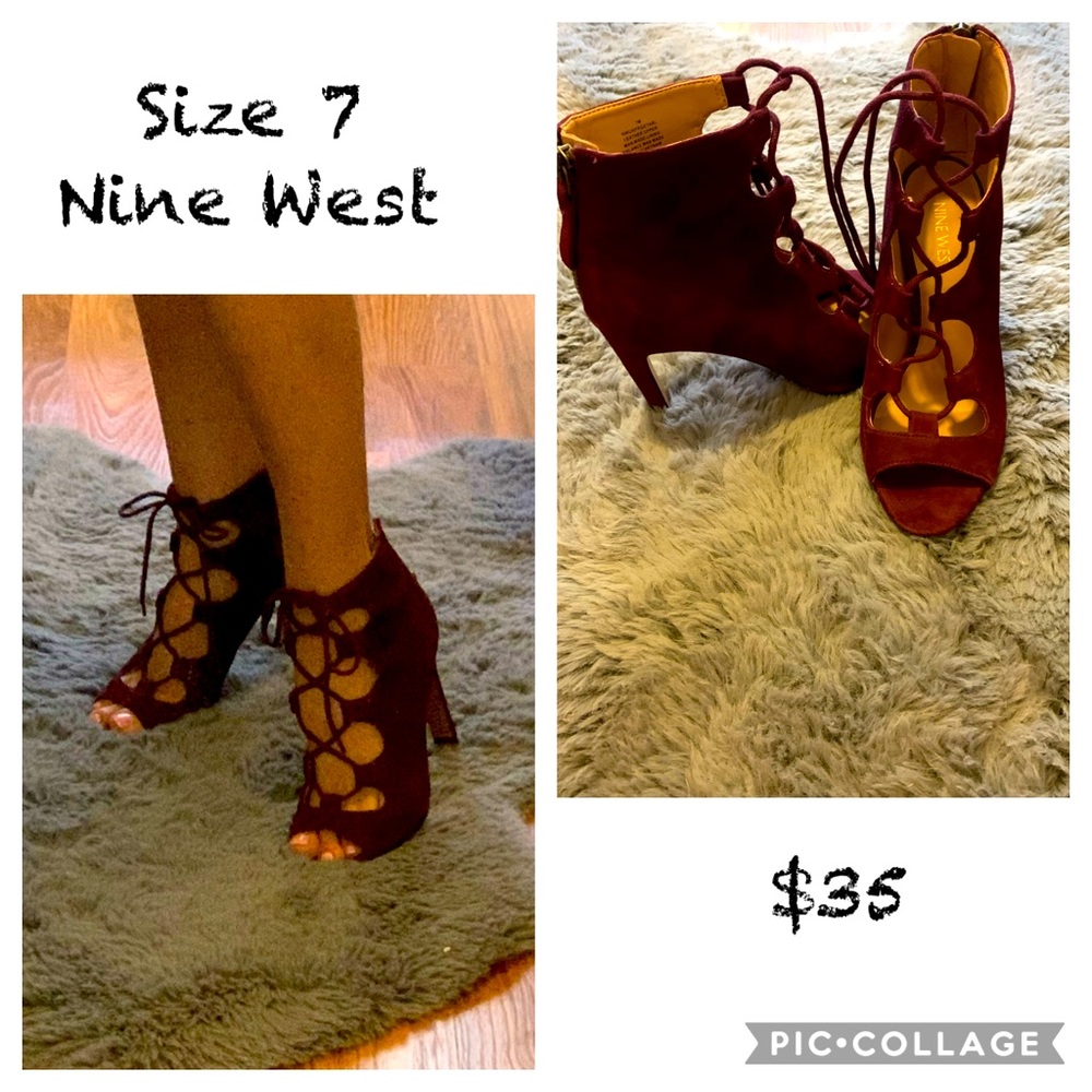 Burgundy color, velvet material